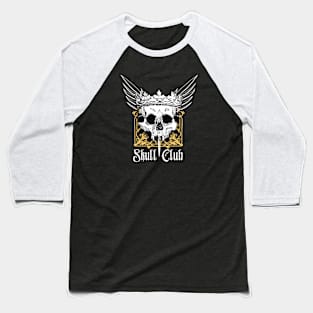 Skull Club Baseball T-Shirt